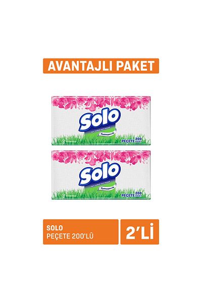Solo 2X200 Napkin Set