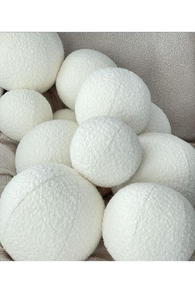 sevaradekor Pernă Teddy Ball Off White