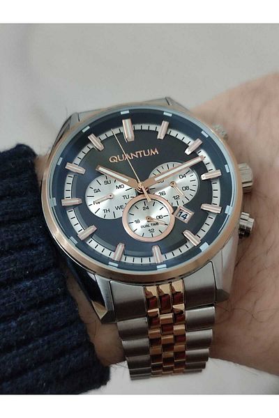 Quantum Pwg987 Steel Cord Men's Wristwatch Function 1730