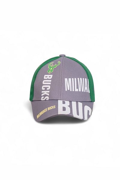 Eke Tekstil Milwaukee Bucks Gray Baseball Cap