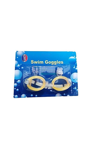 efmues نظارات السباحة باللون الأصفر لحمام السباحة ونظارات البحر وسدادات الأذن...