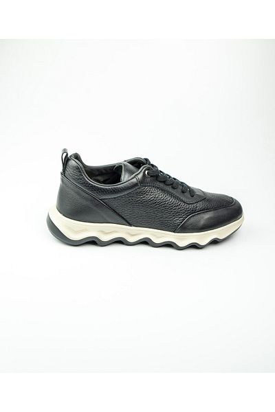 MARCOMEN 20414 Model Black Leather Men's Casual Shoes