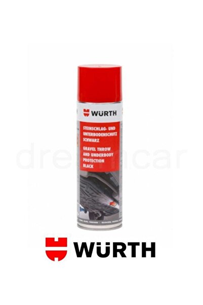 Würth Siyah Darbe Koruyucu Pütür Spreyi 500 Ml. Made In Eu