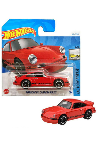 HOT WHEELS Porsche 911 Carrera RS 2.7 - Kırmızı (1/64)