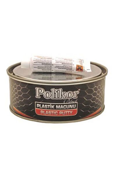 Polikor Plastik Tampon Macunu Siyah 800g