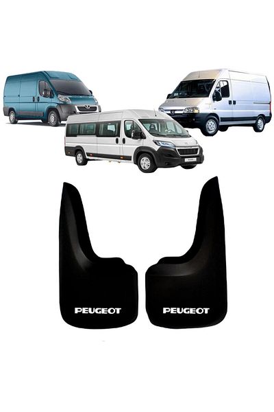 YeniDünyaOto Peugeot Boxer 2-Piece Rear Mudguard Set - Fender and Dust Cover Peu1bz021