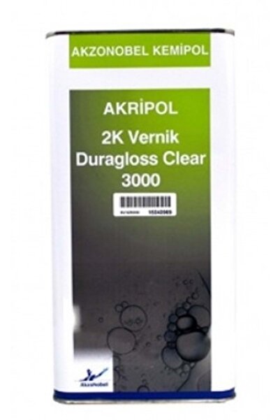 AKZONOBEL Akripol 2k Duragloss 3000 Vernik 5 Lt