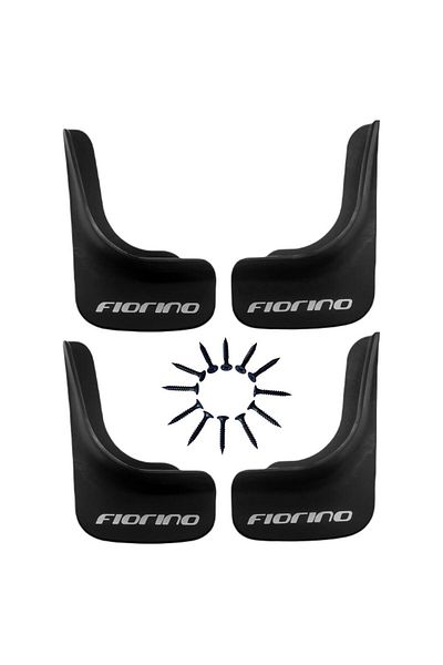 Yeni Dünya Fiat Fiorino Compatible 4-Piece Front-Rear Dust Cover Mudguard U1fıox002yd