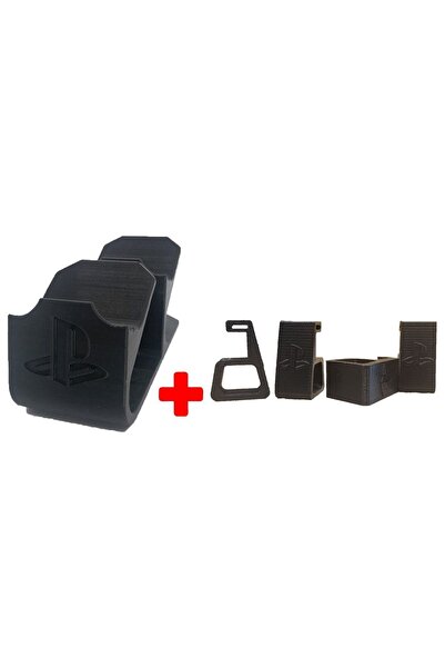 FilameX Ps4 Slim Fanlar Için Yükseltme Standı Ayak Ve Dualshock 4 Joystick 2'li Kol Tutucu Standı 2'li Paket
