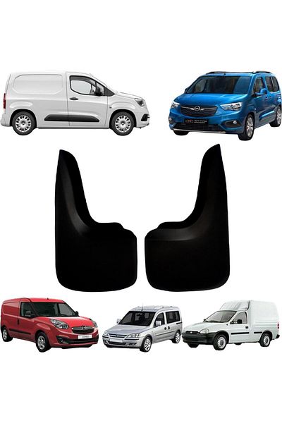 YeniDünyaOto Opel Combo 2-Piece Rear Dust Cover and Fender Set - Opl0bz020