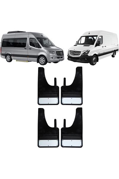 YeniDünyaOto Mercedes Sprinter Minibus/panelvan Compatible 4-Piece Mudguard Fender Dust Cover Mrc0px001