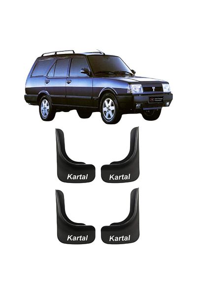 YeniDünyaOto Tofaş Eagle Compatible 4-Piece Front Rear Set Mudflap Mudguard Dust Cover TFS1X902