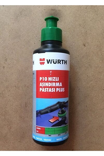 Würth P10 Hızlı Boya Koruma Pastası Yüksek Pasta Cila 250 gr