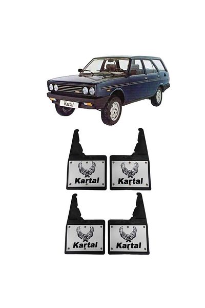 Yeni Dünya Tofaş Kartal-131 Kartal 4-Piece Riveted Front/Rear Mudguard Dust Cover Tfs1rx002yd