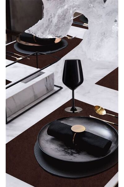 GOCCIA HOME 6'lı Kadife Dokulu Servis Peçetesi