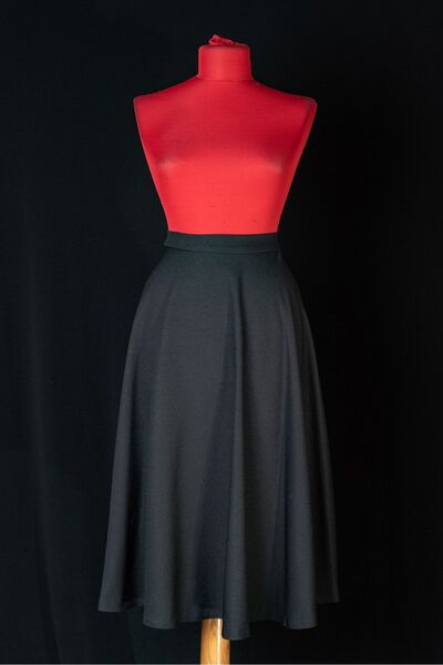 Sihirli Düğmeler Flared Skirt