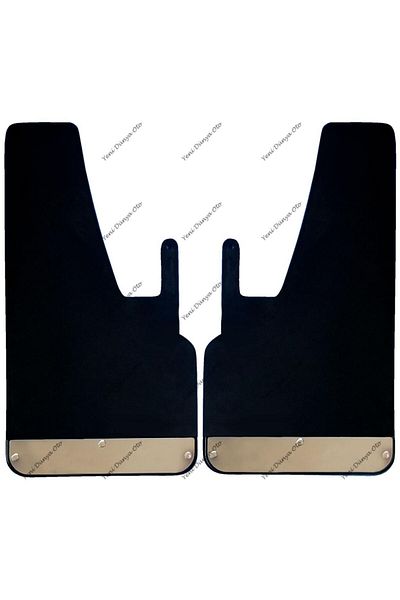 YeniDünyaOto Citröen Jumper Set of 2 - Chrome Mudflap, Fender and Dust Cover Cıt0sz019