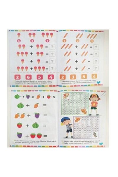 Harika Kitap 4-6 Yaş Okul Öncesi Zeka Ve Dikkat Güçlendirme Eğitim Seti 13 Kitap 432 Sayfa