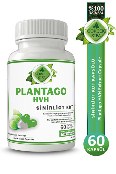 Gökçek Şifa Sinirliot Kdt Kapsül (Plantago HVH Capsule)