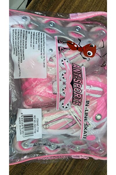 İBS Paten Ayarlabilir Işıklı Metal Alıştırma Pateni 2+2 Paten