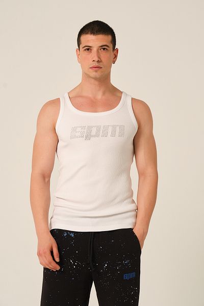 6PM Stone Embroidered Halter Collar Sports Athlete