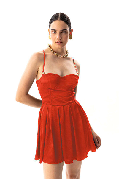 Movom SCARLET MİNİ BÜSTİYER ELBİSE