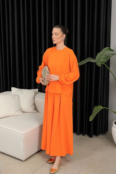 Melike Tatar ORANJ Tuned Loose Trousers Set - 32-2210