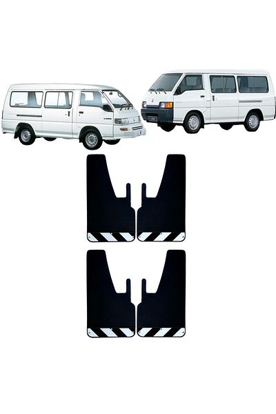 Yeni Dünya Mitsubishi L300 4-Piece Highlighter Dust Cover Set - Black and White Dust Cover Mıt0fx00901