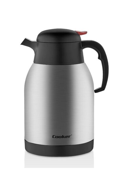 merzi Cooker Premium Paslanmaz Çelik 2 Lt Piknik Kamp Ofis Çay Kahve Termosu ...