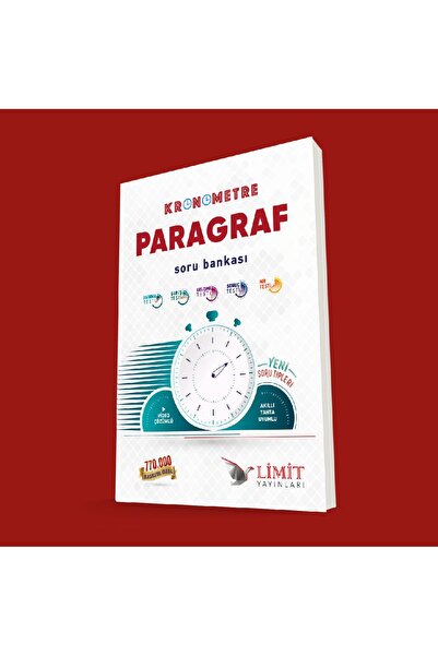 Limit Yayınları Limit Tyt Kronometre Paragraf Soru Bankası 2023 Yenilenen Gün...