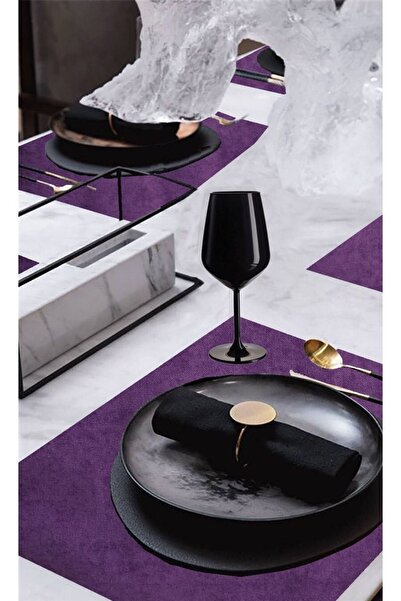 GOCCIA HOME 6'lı Kadife Dokulu Servis Peçetesi