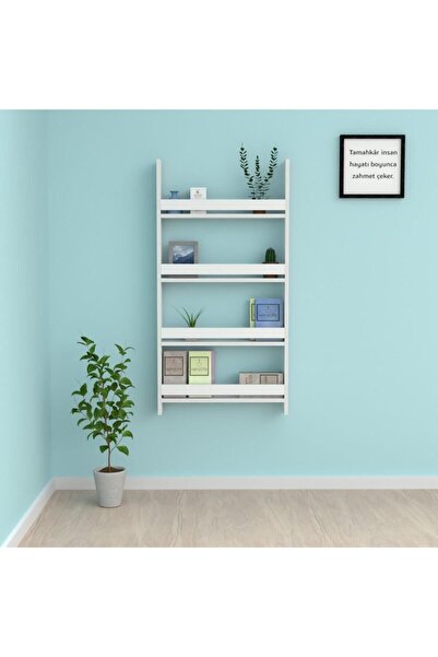 Kenzlife Kitaplık Fernur 120*060*10 Byz Duvar Rafı