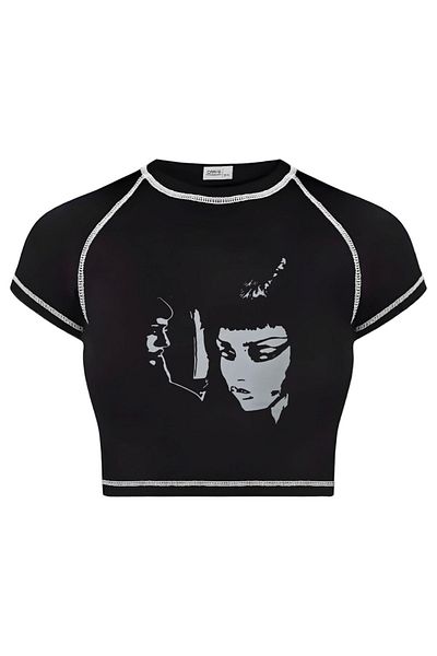 Carpe Silhouette Crop - Backstitch Design