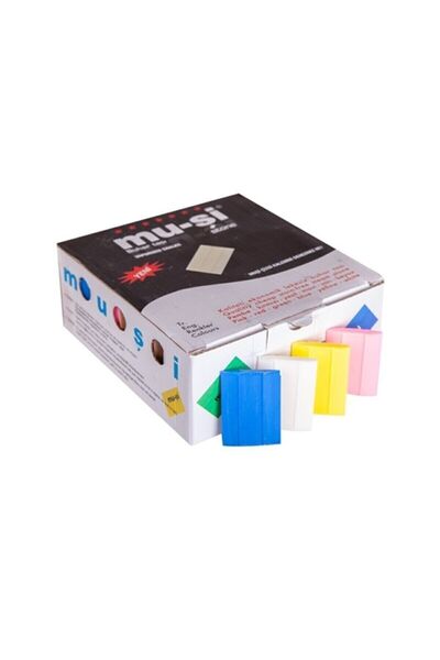 MUSİ Sabun Çizgi Taşı 4 Renk 100 Adet