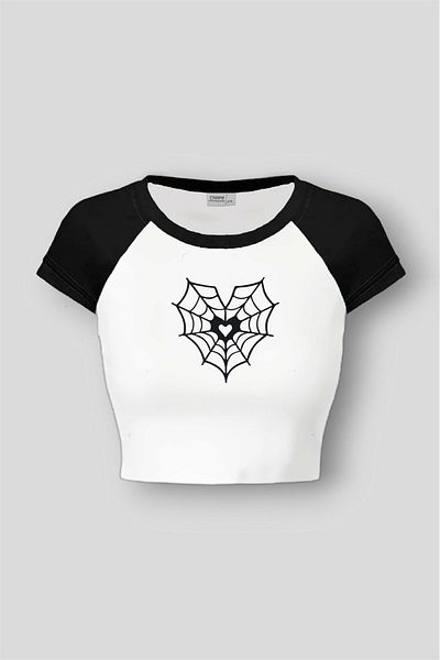 Carpe Web Heart Crop
