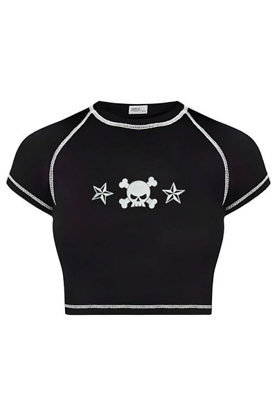 Carpe Star Head Crop - Backstitch