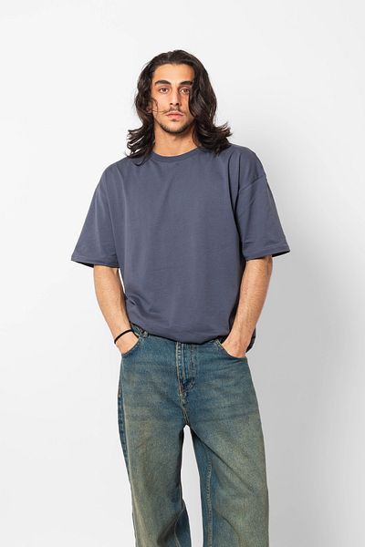 Sekizbiraltı Μπλουζάκι 816 Design Smoked Premium Oversize - Basic