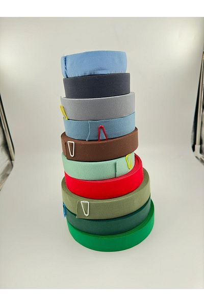 paşateks since 1995 şekil 3 cm jacquard rubber colorful (10 colors) 10 meters