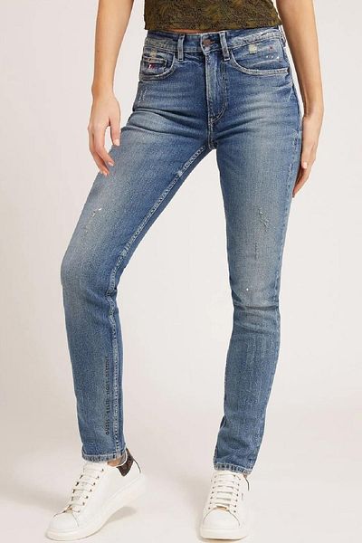 Guess Pantaloni de damă Starlette Skinny din denim W1ya84d46x7