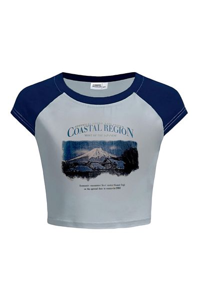 Carpe Coastal Region Crop Top