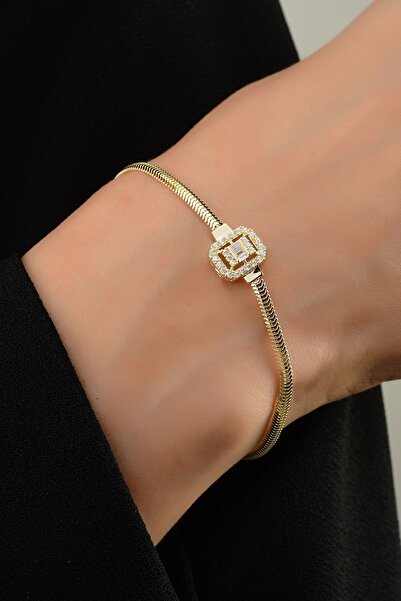 Çgk Çiğdem Gürel Kuyumculuk Balık Sırtı Italyan Baget Altın Bileklik