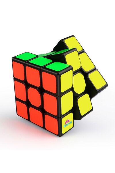 hediyecik مكعب روبيك مربع 54 مقاس 3 × 3 × 3 سم - مكعب صبر ملون وعالي الجودة