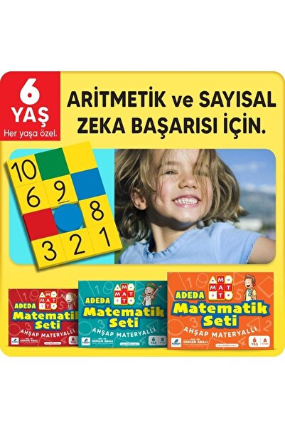 Adeda Yayıncılık Adeda Mat Mat Matematik Seti 6 Yaş
