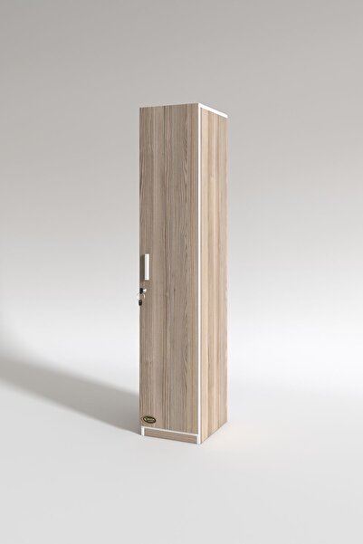 Kenzlife Kilitli Gardırop Öğrenci Dolabı Tek Kapılı Günebakan Crd 180*35*42 Gardolap Dolap Ofis