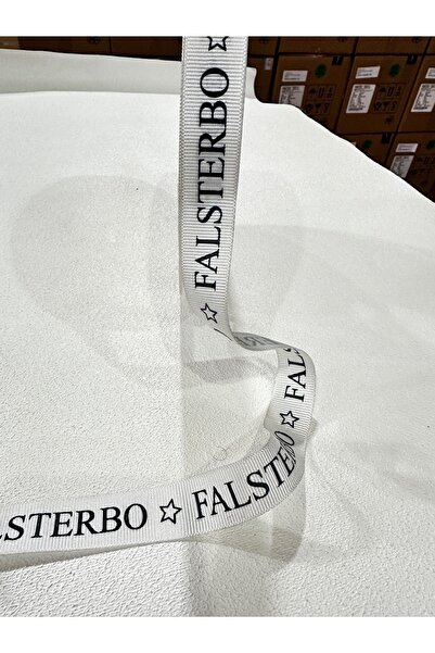 paşateks since 1995 şekil 2 cm yazılı şerit ekru 5 metre