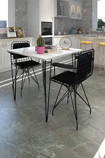 Kenzlife Knsz Masa Sandalye Takımı Hem75Mazlum Byzsyh 060*060 Klçsm 2 Sandaly...