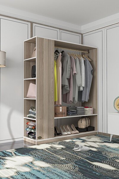 Kenzlife Giysi Dolabı Abdullah 180*150*45 Crd Gardırop