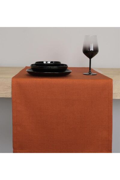 GOCCIA HOME Özel Tasarım Çift Taraflı Parlak Ve Mat Runner Kiremit