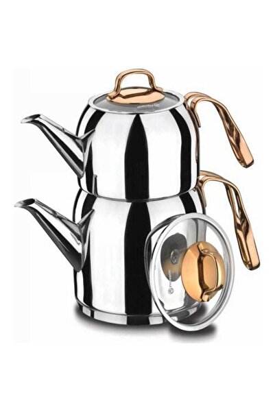 KORKMAZ A192 Rosanna Çaydanlık Takımı