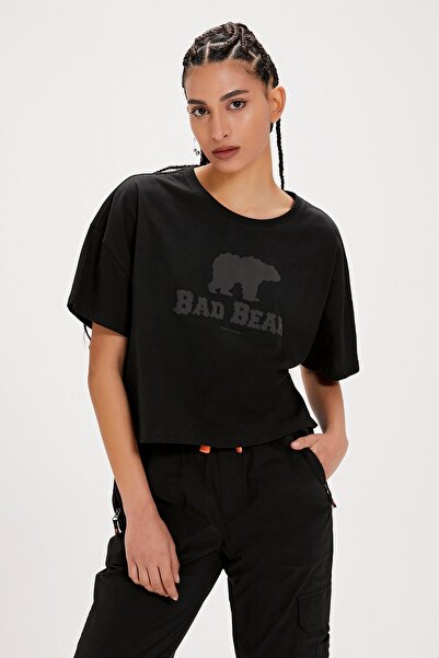 Bad Bear Holly T-Shirt Black Women's T-Shirt